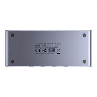 UNITEK 4K HDMI/USB-C SWITCH 4IN1OUT(V1313AGY01-EU)