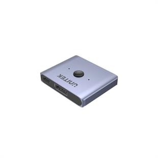 UNITEK 8K DISPLAYPORT ÇİFT YÖNLÜ SWITCH (V1609A)