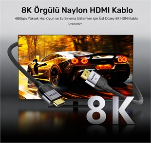 UNITEK 8K ORGULU HDMI KABLO  1.5M (C11093RGY01-1.5
