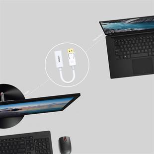 UNITEK DISPLAY PORT TO HDMI ADAPTÖR 4K (Y-6332)