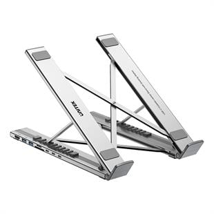 UNITEK KATLANABİLİR NOTEBOOK STANDI VE BAĞLANTI İSTASYONU (D1137AGY01)
