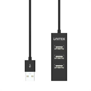 UNITEK TYPE-A TO 4 PORT USB HUB 80CM KABLO(Y-2140)