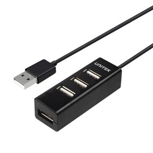 UNITEK TYPE-A TO 4 PORT USB HUB 80CM KABLO(Y-2140)