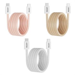 UNITEK TYPE-C MANYETİK HIZLI ŞARJ KABLOSU BEYAZ (C14141AWH01-1M)