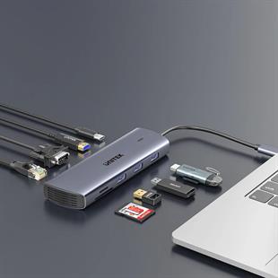 UNITEK USB-C 9 IN 1 UNIVERSAL DOCK STATION (D1113A)