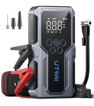 UTRAI Jstar JS9 15000mAh 4 in 1 Jump Starter+Lastik Şişirme Pompalı Taşınabilir Akü Takviye Kiti