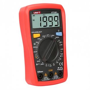 Unit UT-33B+ AC/DC Voltaj, Akım Kapasitans Ölçer 600V Dijital Multimetre