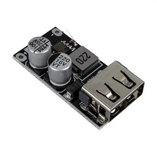 Weko WK-22853 USB-A DC Voltaj Düşürücü Modül Telefon Şarj Devresi Giriş 6-32V Çıkış 5V TO Q.C3.0 Step Down