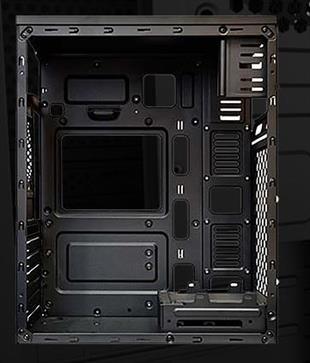 VENTO VS115F 300W Peak Siyah Mid Tower ATX Kasa