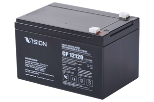 VISION CP12120 12v 9amper Kuru Tip Akü TSE Belgeli