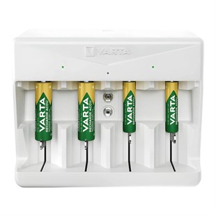 Varta 57658 Universal Charger Type-C USB Çoklu 5li Pil Şarj Cihazı (AA / AAA / C / D / 9V)