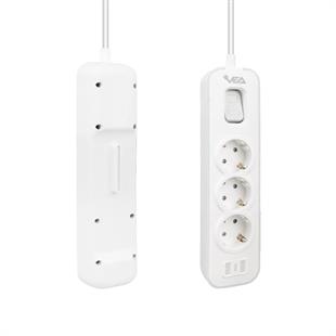 Vea VE-NOVA103 A Class 3lü Anahtarlı 1.5 Metre Akım Korumalı Priz