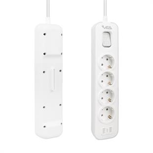 Vea VE-NOVA104 A Class 4lü Anahtarlı 1.5 Metre Grup Priz