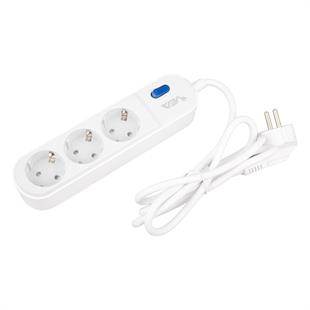 Vea VE-VEGA103 A Class 3lü Anahtarlı 1.5 Metre Akım Korumalı Priz
