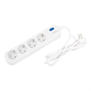 Vea VE-VEGA104 A Class 4lü Anahtarlı 1.5 Metre Akım Korumalı Priz