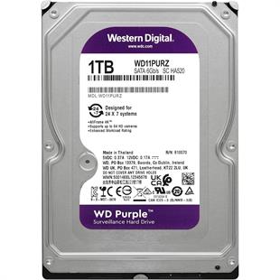 WD PURPLE 1TB 5400RPM 64MB SATA3 WD11PURZ 7/24 HDD RESMİ DİSTİ GARANTİLİ
