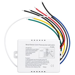 Weko WK-28838 4 Kanallı Uzaktan Kumandalı Aydınlatma Kontrol Anahtarı Avize Modülü