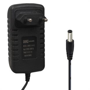 Weko WK-38606 Yerli Üretim 12.6 Volt - 3 Amper 5.5*2.5 Mm Uçlu Ledli Priz Tipi Şarj Adaptörü