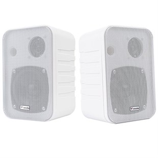Westa WS-405W Beyaz 10 Cm Trafolu 10w 100v Duvar Tipi 2li Sütun Hoparlör