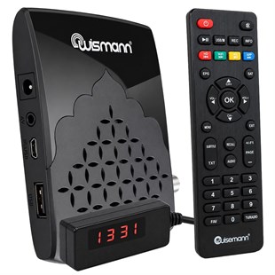 Wismann W2000 Full HD Dijital Mini Uydu Alıcısı HDMI TKGS 8000 Kanal Hafızalı