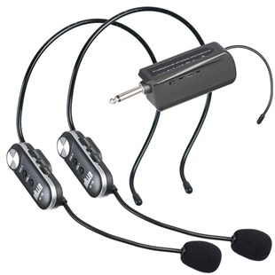 Wöller W-16 UHF İki Headset Şarjlı Kablosuz Mikrofon