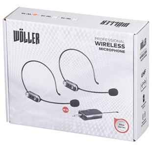 Wöller W-16 UHF İki Headset Şarjlı Kablosuz Mikrofon