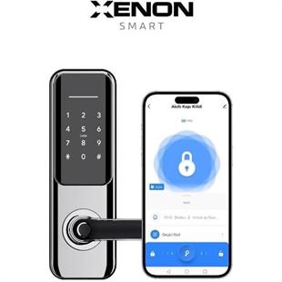 XENON SMART X8051 Akıllı Kapı Kilidi Parmak İzi Şifre Girişli