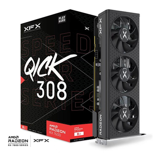 XFX 8GB RX7600 SPEEDSTER SWFT 210 EX-RX-76PMBABFY GDDR6 128Bit PCIE 4.0