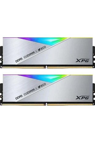 XPG 48GB (2X 24GB) DDR5 CUDIMM 8800MHZ CL42 RGB DUAL KIT PC RAM / LANCER SILVER AX5CU8800C4224G-DCLACRSG