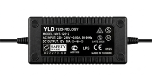 YLD 12v 10amper MYS-12012 Plastik Masa Tipi Kasa Adaptör