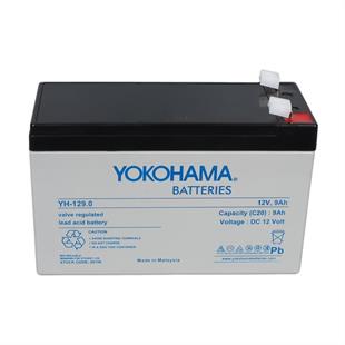 Yokohama YH-129.0 12 Volt - 9 Amper Akü (150x65x90 mm)