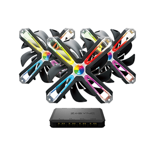 ZALMAN ZM-SF120A3 RGB 120mm Çerçevesiz 3lü Fan Seti (Kontrolcü)
