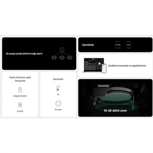 AJAX FIREPROTECT 85DB ISI VE DUMAN KABLOSUZ DEDEKTÖR