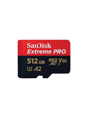 Sandisk Extreme Pro 512GB 200/140MB/S Microsdxc Uhs-I A2 V30 Adaptörlü Hafıza Kartı SDSQXCD-512G-GN6MA
