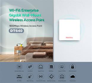 XENTINO DT640 11AX 1800MBPS IN-WALL WIRELESS AP WITH 4PORT SWITCH