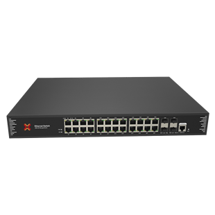 XENTINO S2404GP 24PORT GIGABIT POE 4PORT SFP L2+ MANAGED SWITCH (400W)