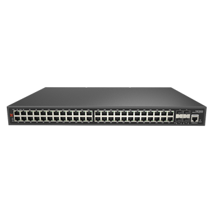 XENTINO S4804TGP 52 PORT 10G UPLINK L2+ MANAGED ETHERNET POE FIBER SWITCH (600W)