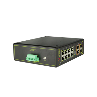 XENTINO SI0822GP 10PORT INDUSTRIAL POE FIBER UNMANAGED SWITCH