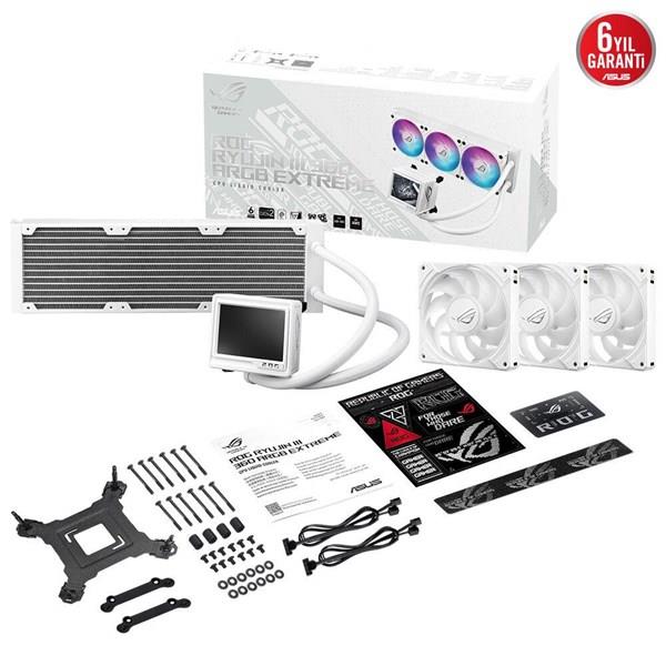 ASUS 360MM ROG RYUJIN III 360 ARGB EXTREME WHITE AM5-1851P SIVI ...