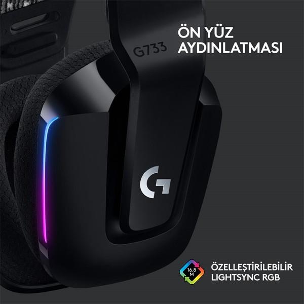 Logıtech G G733 Lıghtspeed Kablosuz Rgb Oyuncu Kulaklığı Siyah 981 ...