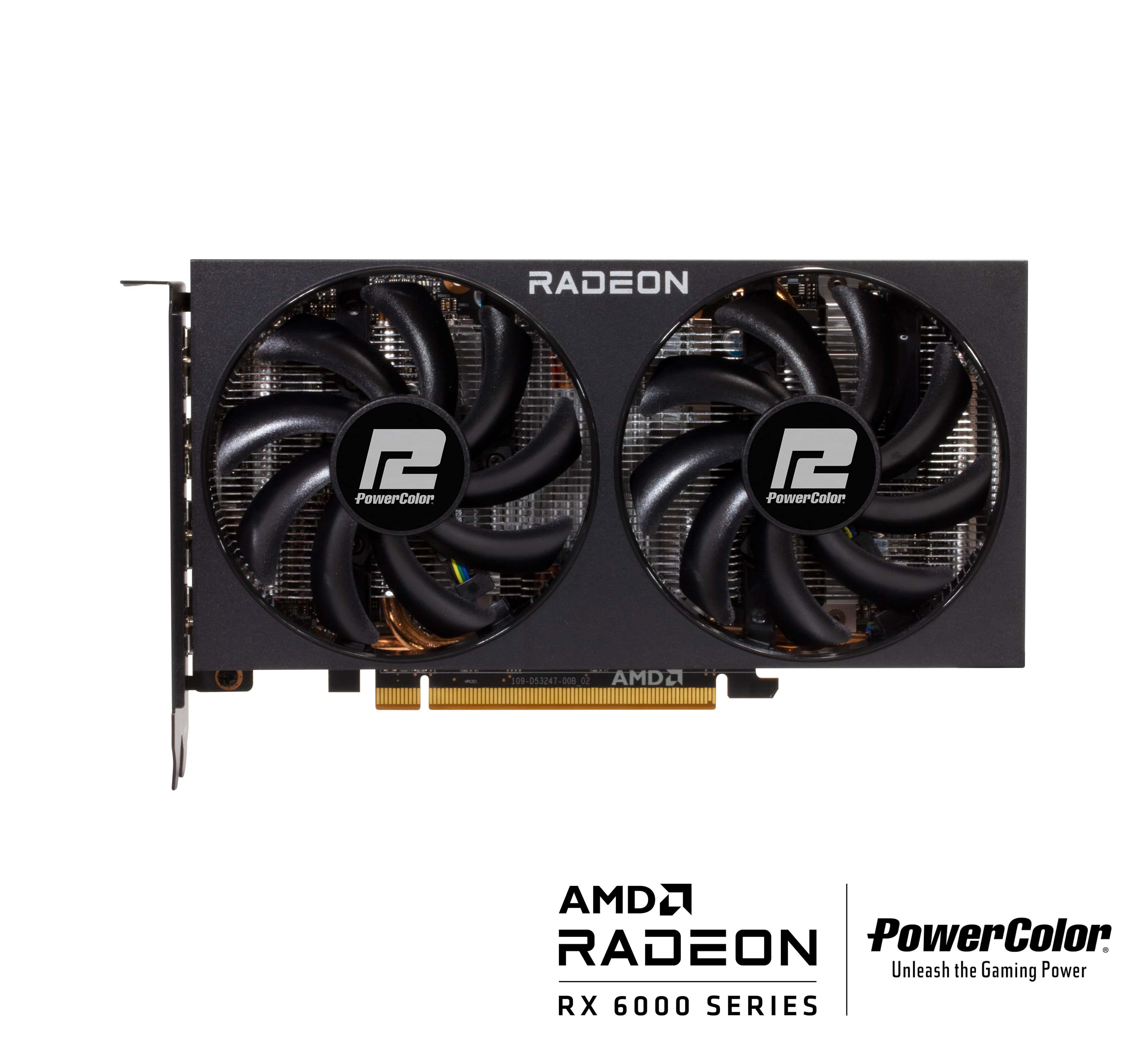 POWERCOLOR FIGHTER AXRX 6650XT 8GBD6-3DH 8GB GDDR6 128Bit AEAE2PWC0008 ...