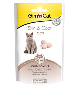 Gimcat Skin Coat Kedi Ödül Tableti 40Gr