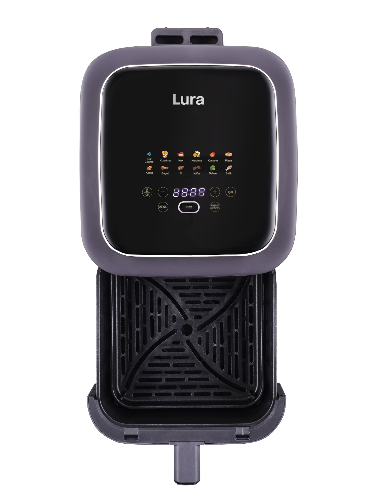 Lura Airfryer 6L  Antrasit 17bh