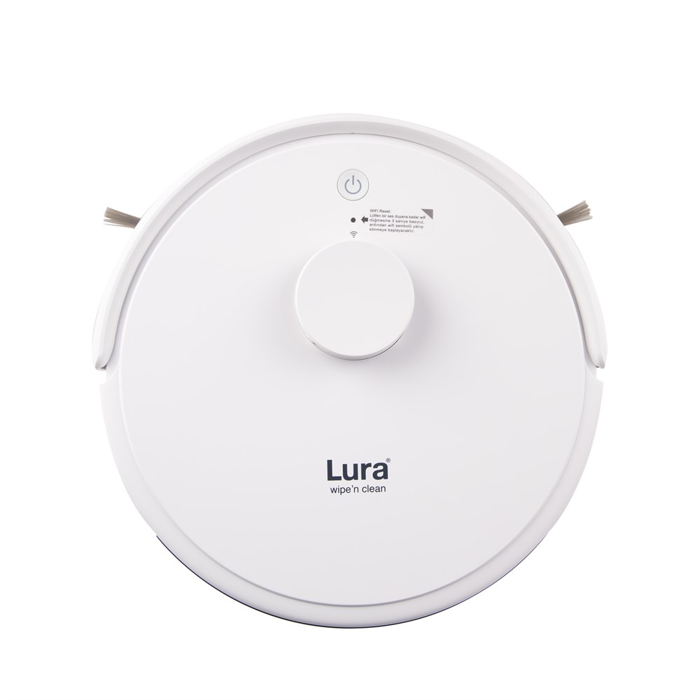 Lura Wipen Clean Akıllı Çöp Istasyonlu Robot Süpürge