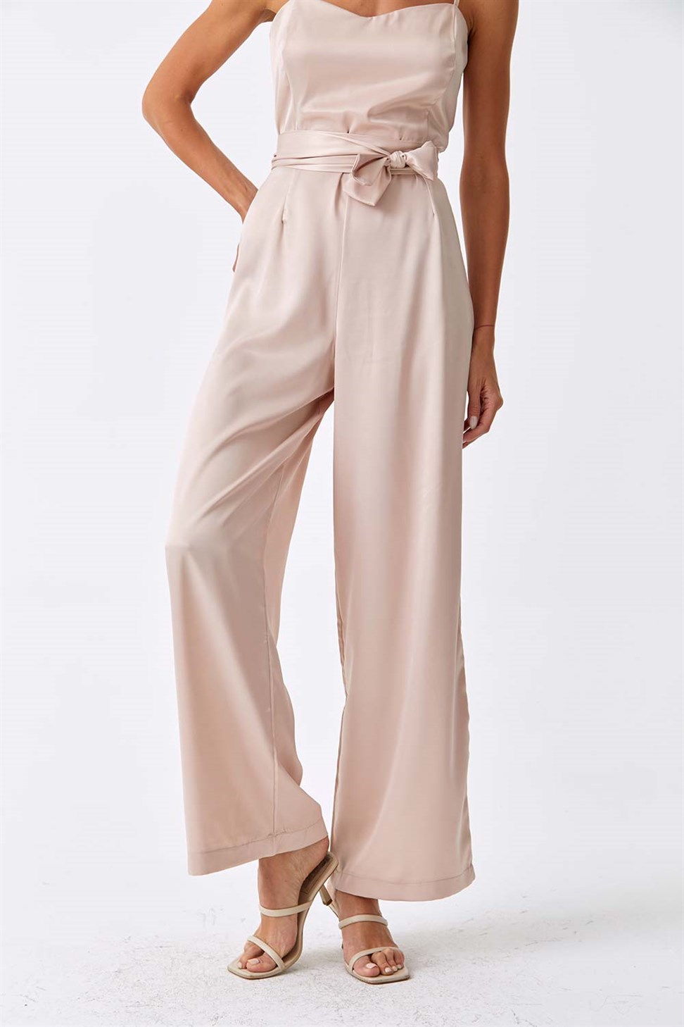 Pink jumpsuit forever 21 sales