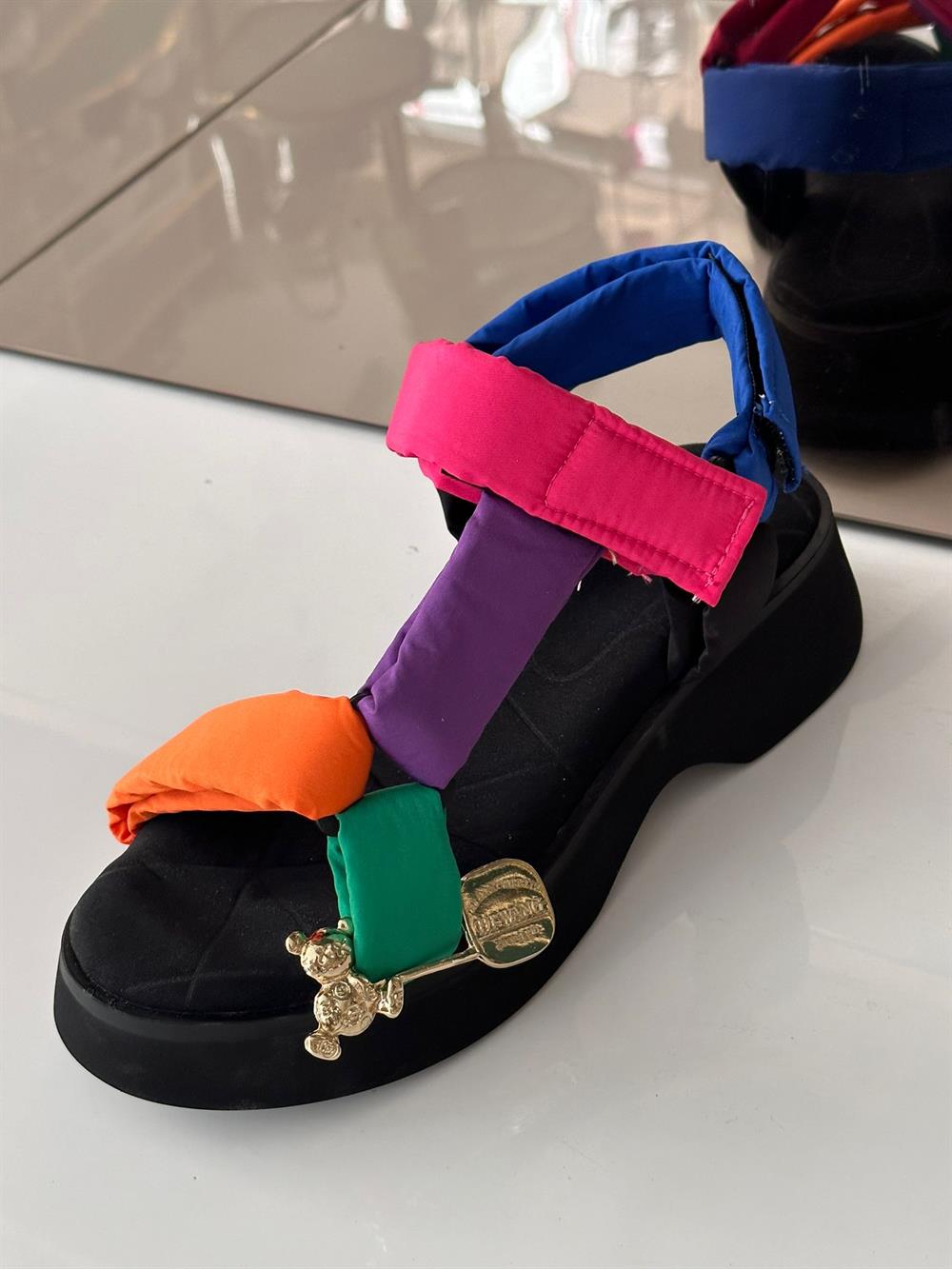 Macs Topuklu Sandalet Colourful - KADIN AYAKKABI
