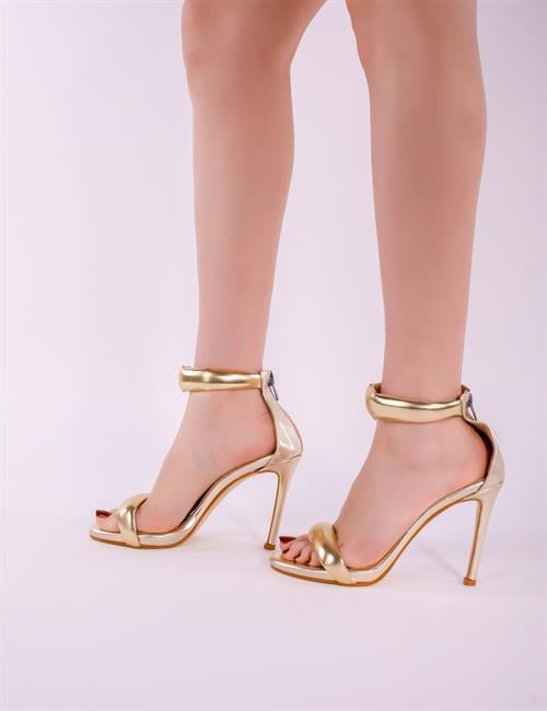 Emily Topuklu Ayakkabı Gold - KADIN AYAKKABI