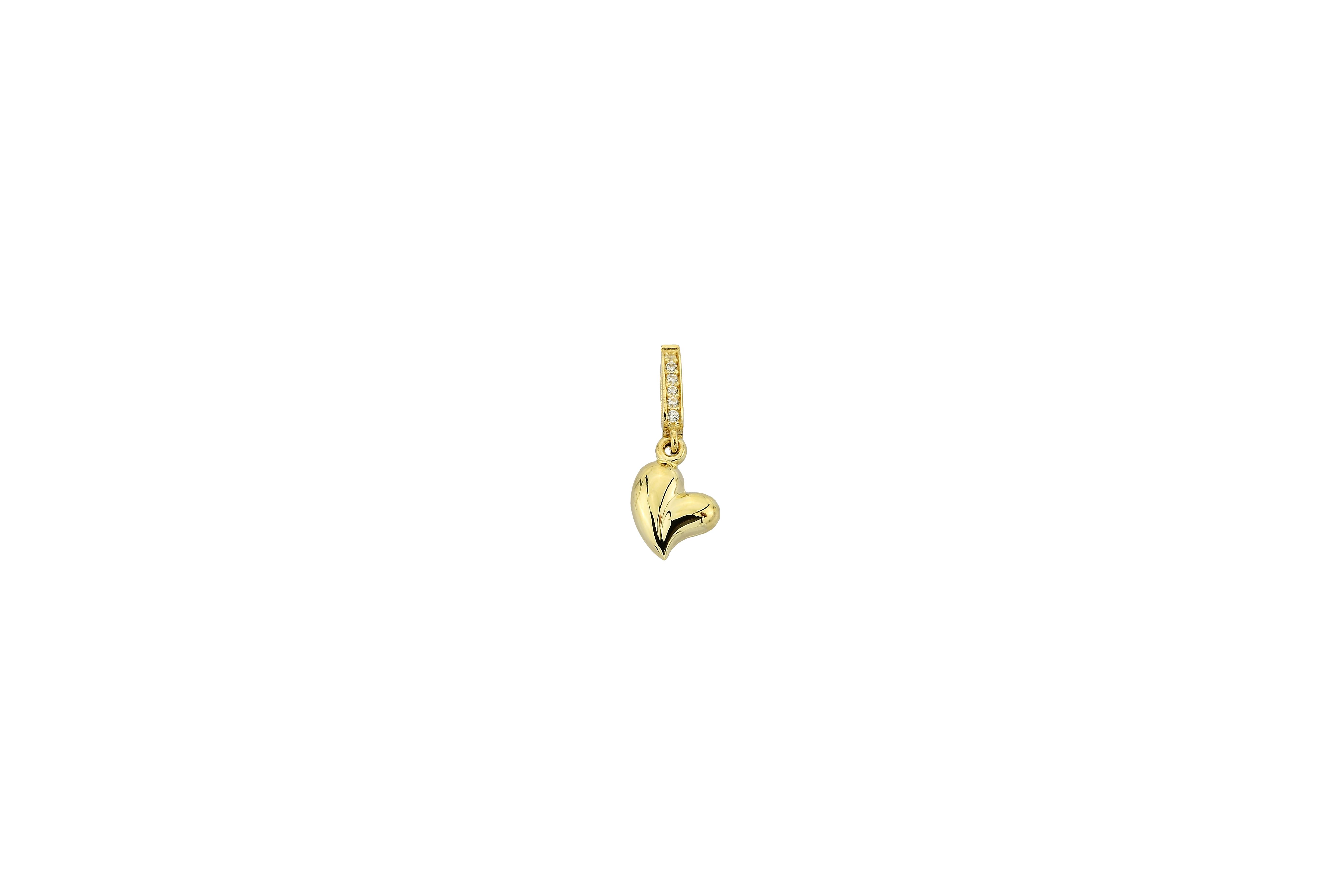 Asimetrik Kalp Charm