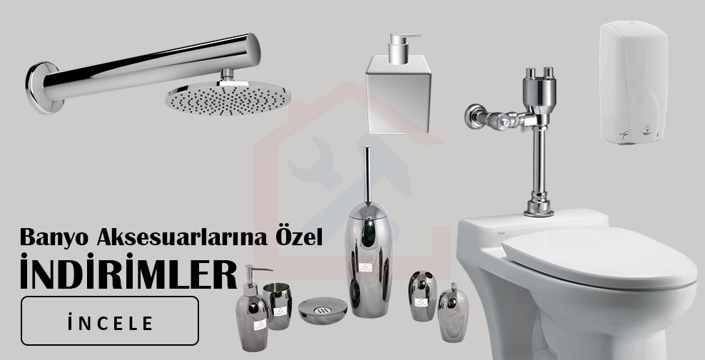 Banyo Aksesuarlarına Özel İndirimler