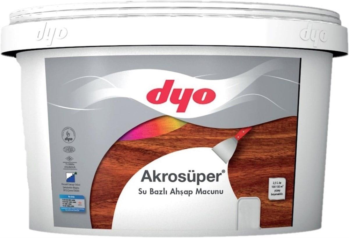 DYO Akrosüper Su Bazlı Ahşap Macun
